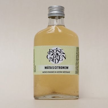 Máta s citrónem, Sirup