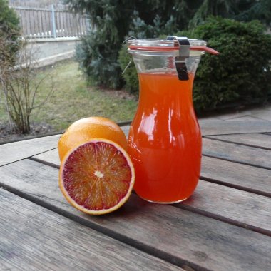 Červený pomeranč, Sirup