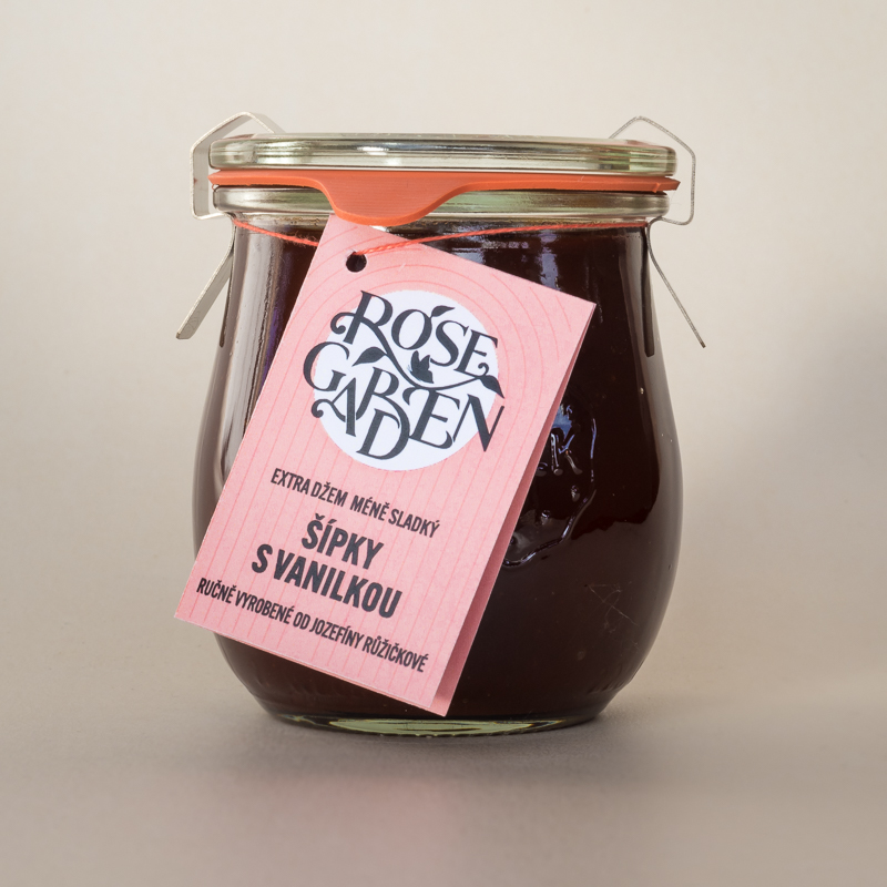 Šípek s vanilkou, Extra džem méně sladký