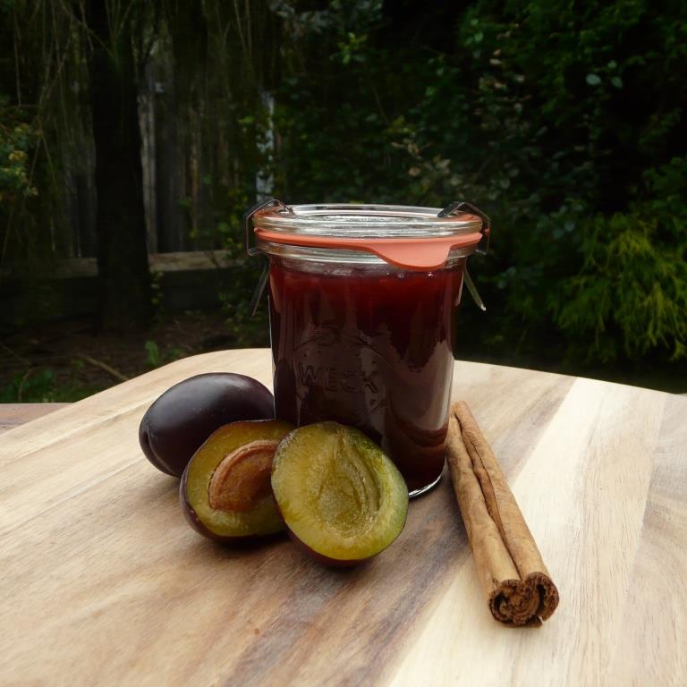 Švestka se skořicí, Extra džem méně sladký