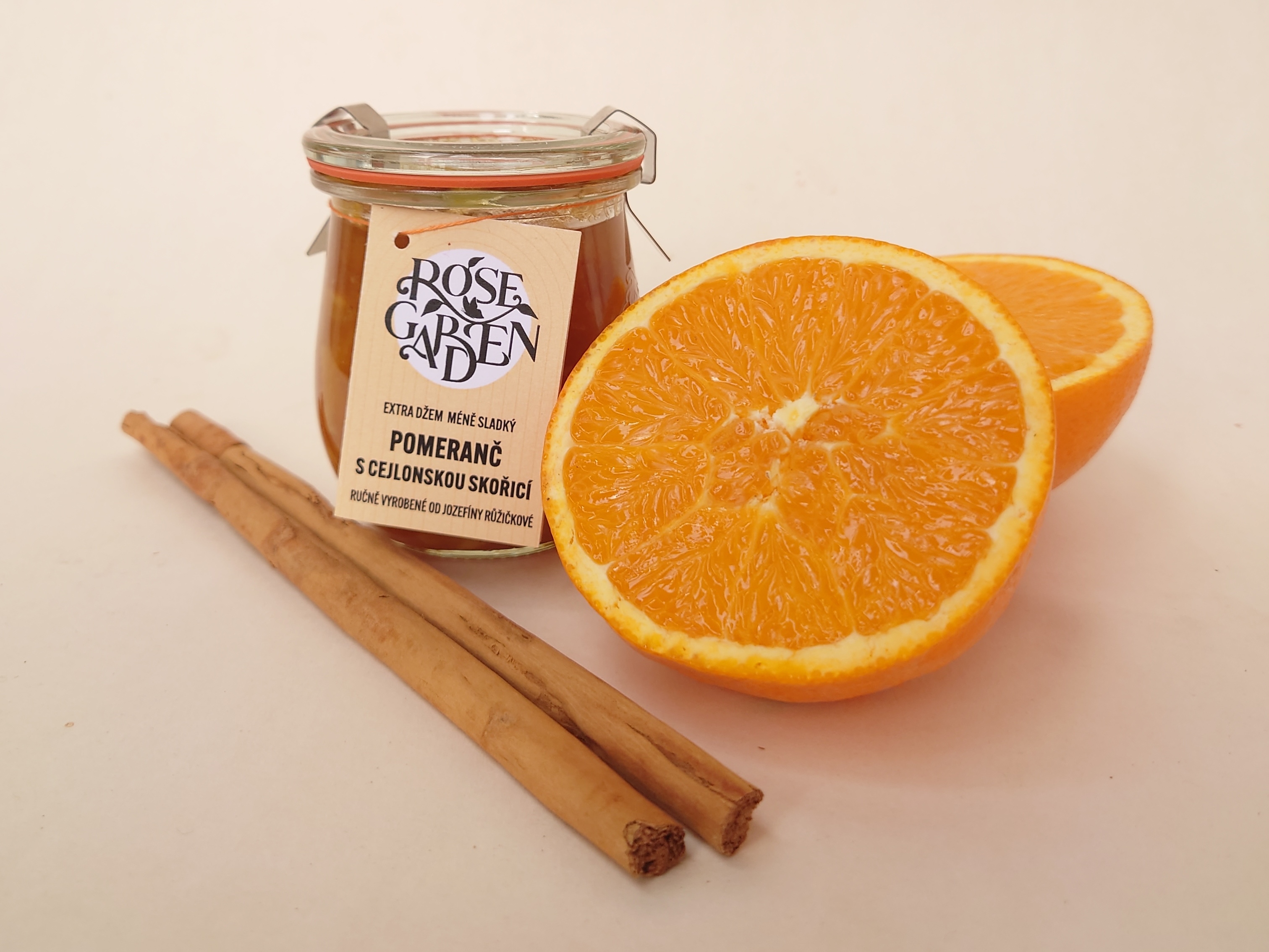 Pomeranč s cejlonskou skořicí, Extra džem méně sladký