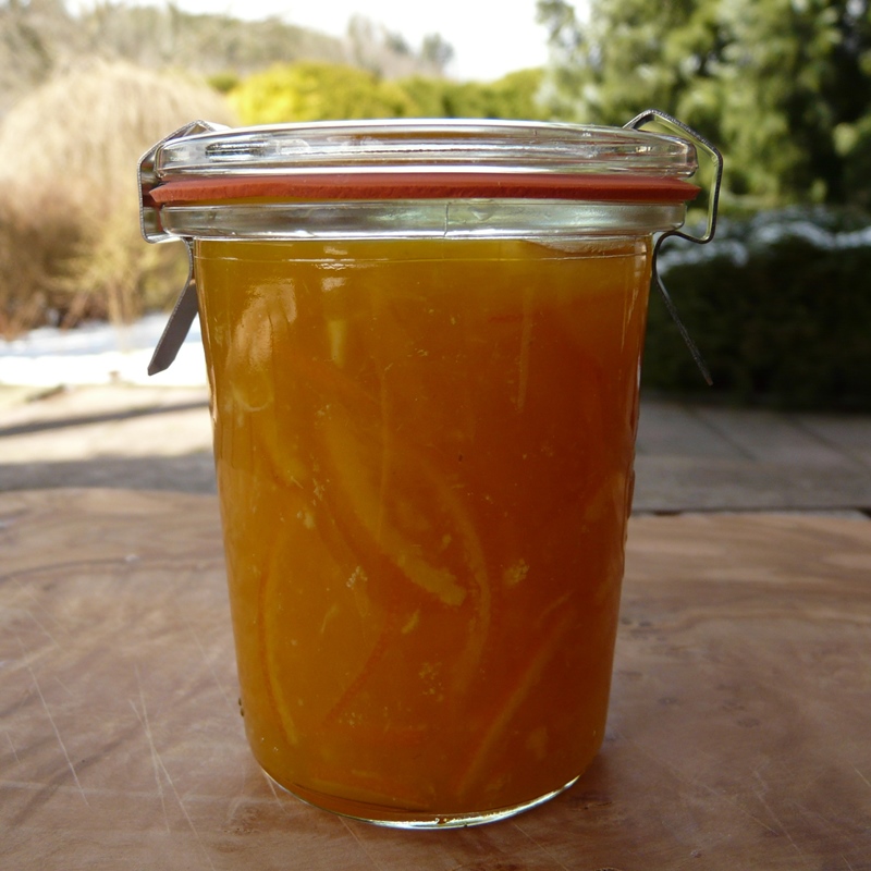 Pomeranč s hřebíčky a skořicí, Extra džem méně sladký